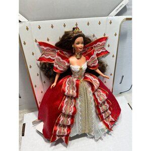 Barbie 1997 Happy Holidays Special Edition brunette Barbie doll